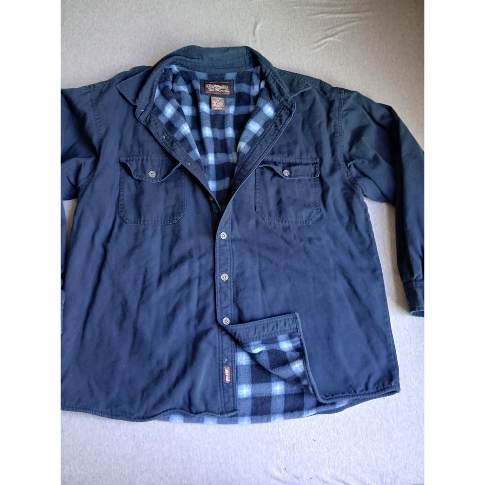 Levis Jacket XXL Canvas Shacket Heavy Blanket Lined Western Barn Chore Vintage